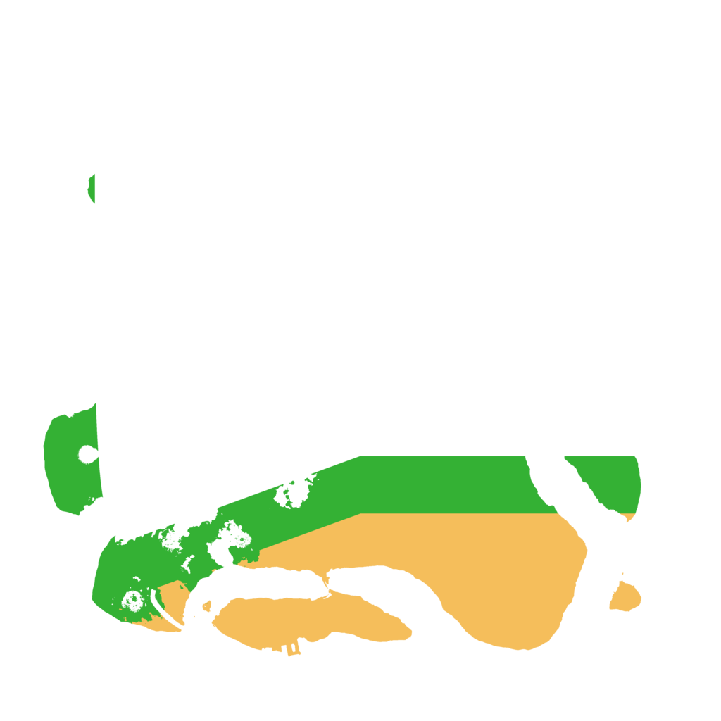 Biome Rust Map: Procedural Map, Size: 3500, Seed: 4850692