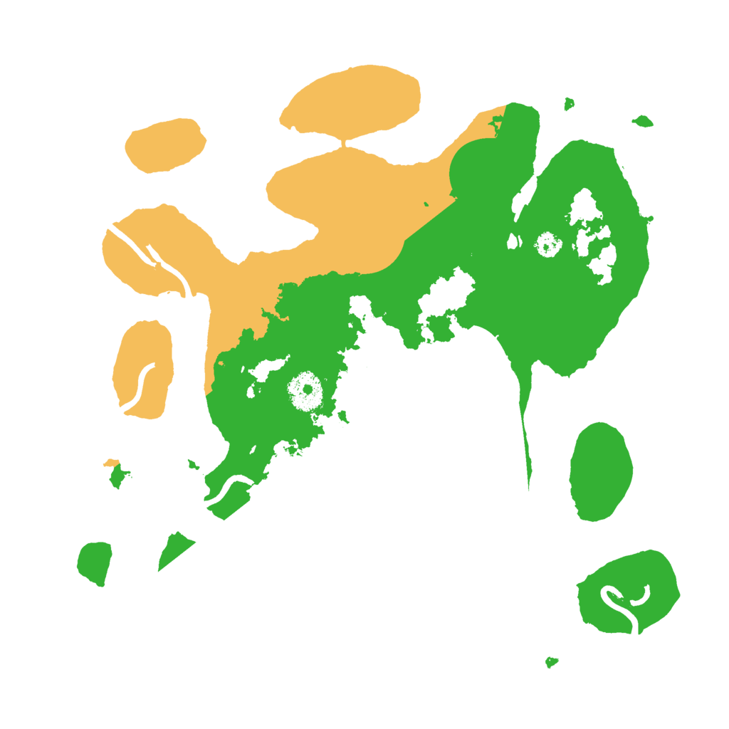 Biome Rust Map: Procedural Map, Size: 3000, Seed: 961818625