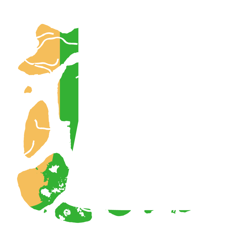 Biome Rust Map: Procedural Map, Size: 3550, Seed: 745244