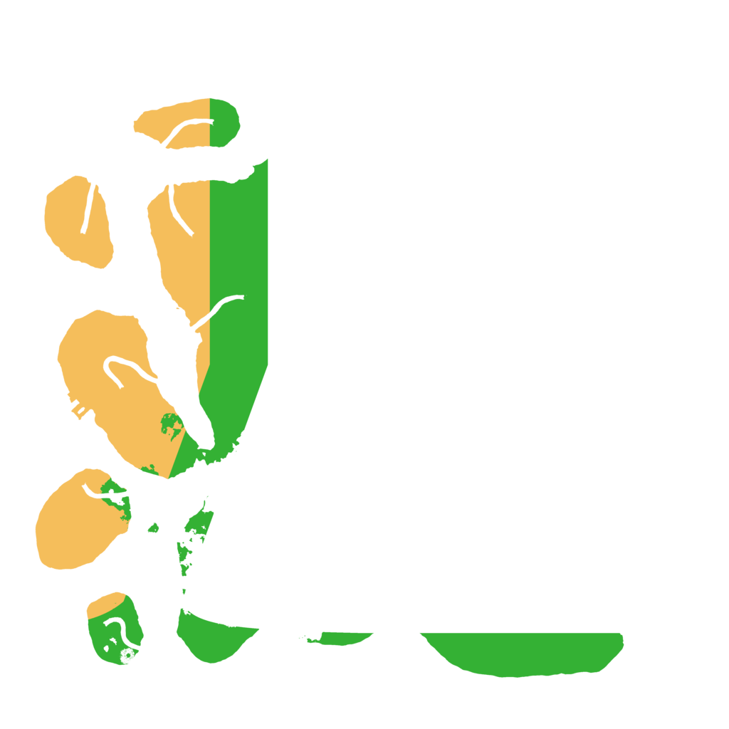 Biome Rust Map: Procedural Map, Size: 3550, Seed: 54353