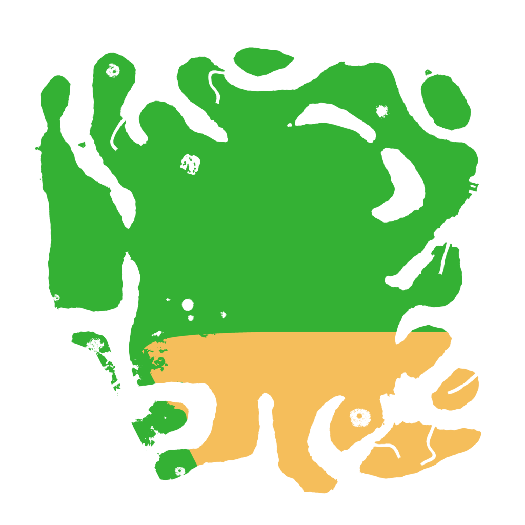 Biome Rust Map: Procedural Map, Size: 4000, Seed: 35467332