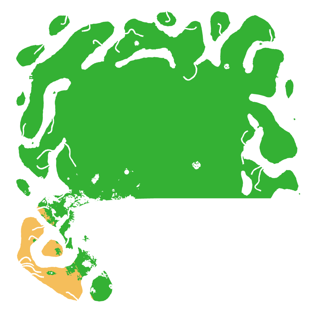 Biome Rust Map: Procedural Map, Size: 6000, Seed: 190704