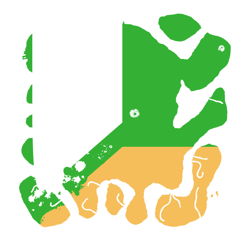 Biome Rust Map: Procedural Map, Size: 4000, Seed: 767027