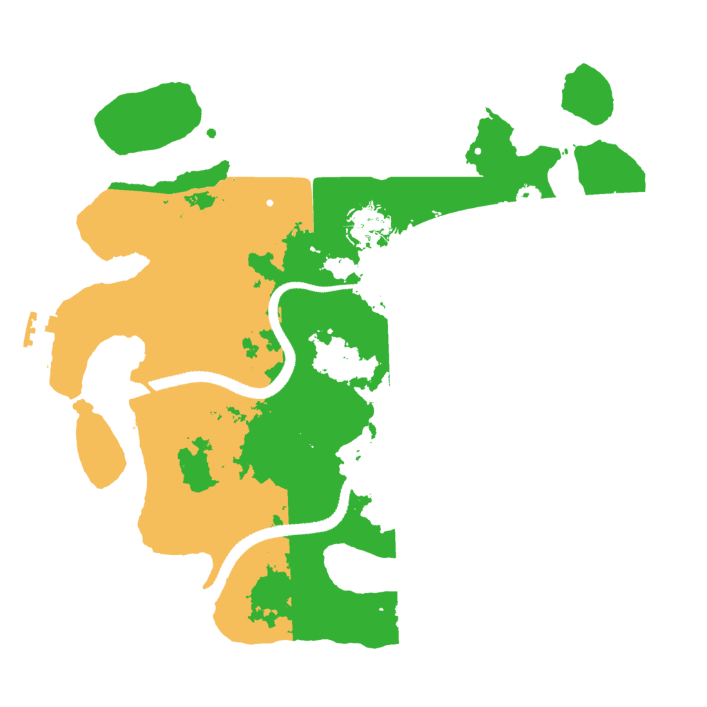 Biome Rust Map: Procedural Map, Size: 3000, Seed: 503237