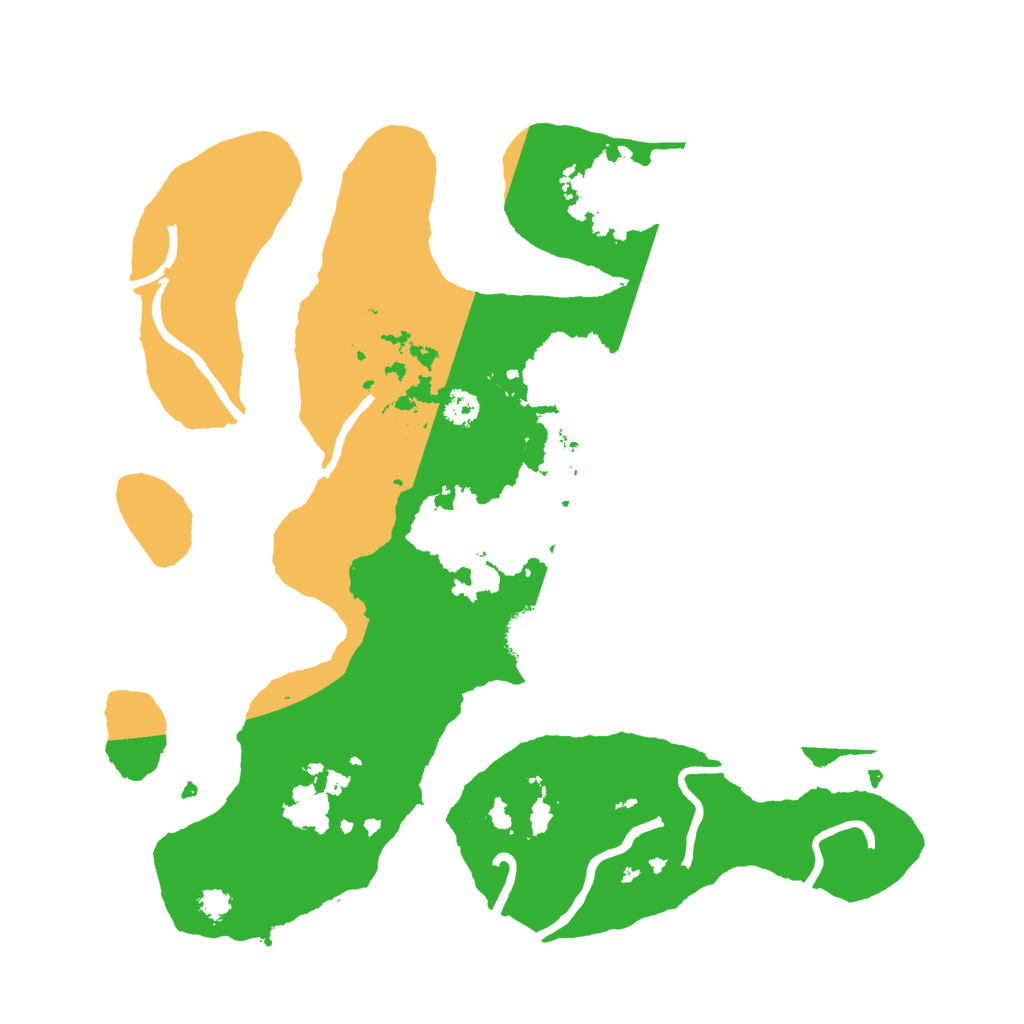 Biome Rust Map: Procedural Map, Size: 3000, Seed: 429458