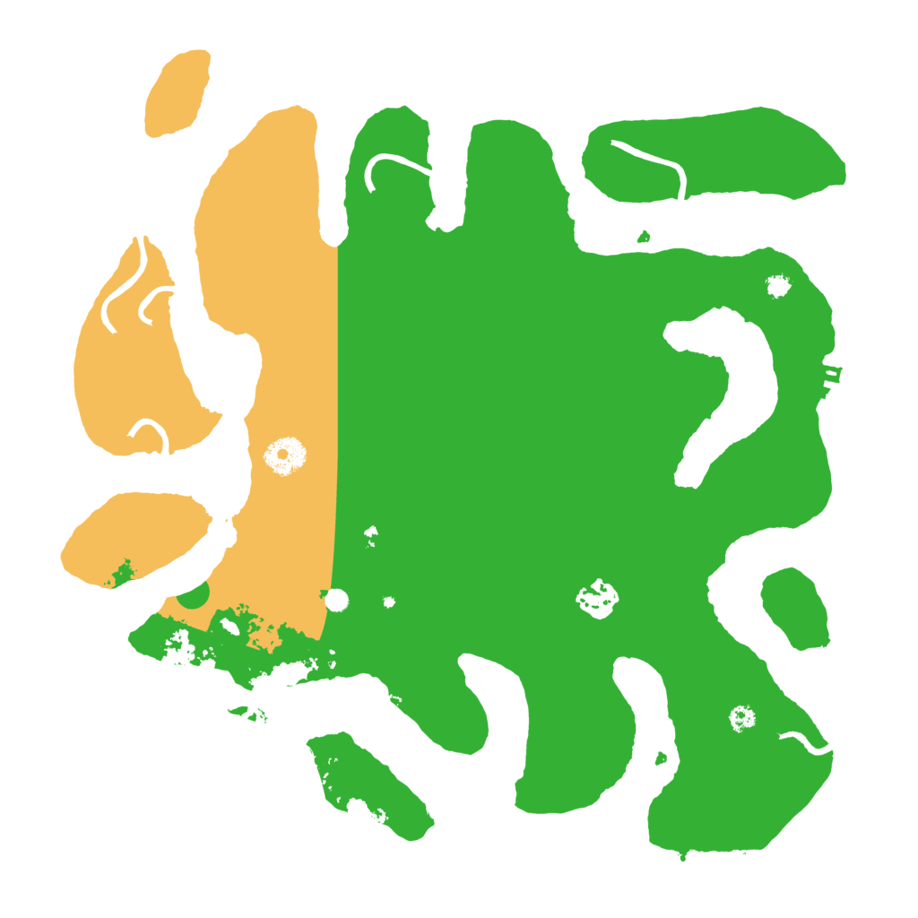 Biome Rust Map: Procedural Map, Size: 3550, Seed: 525982