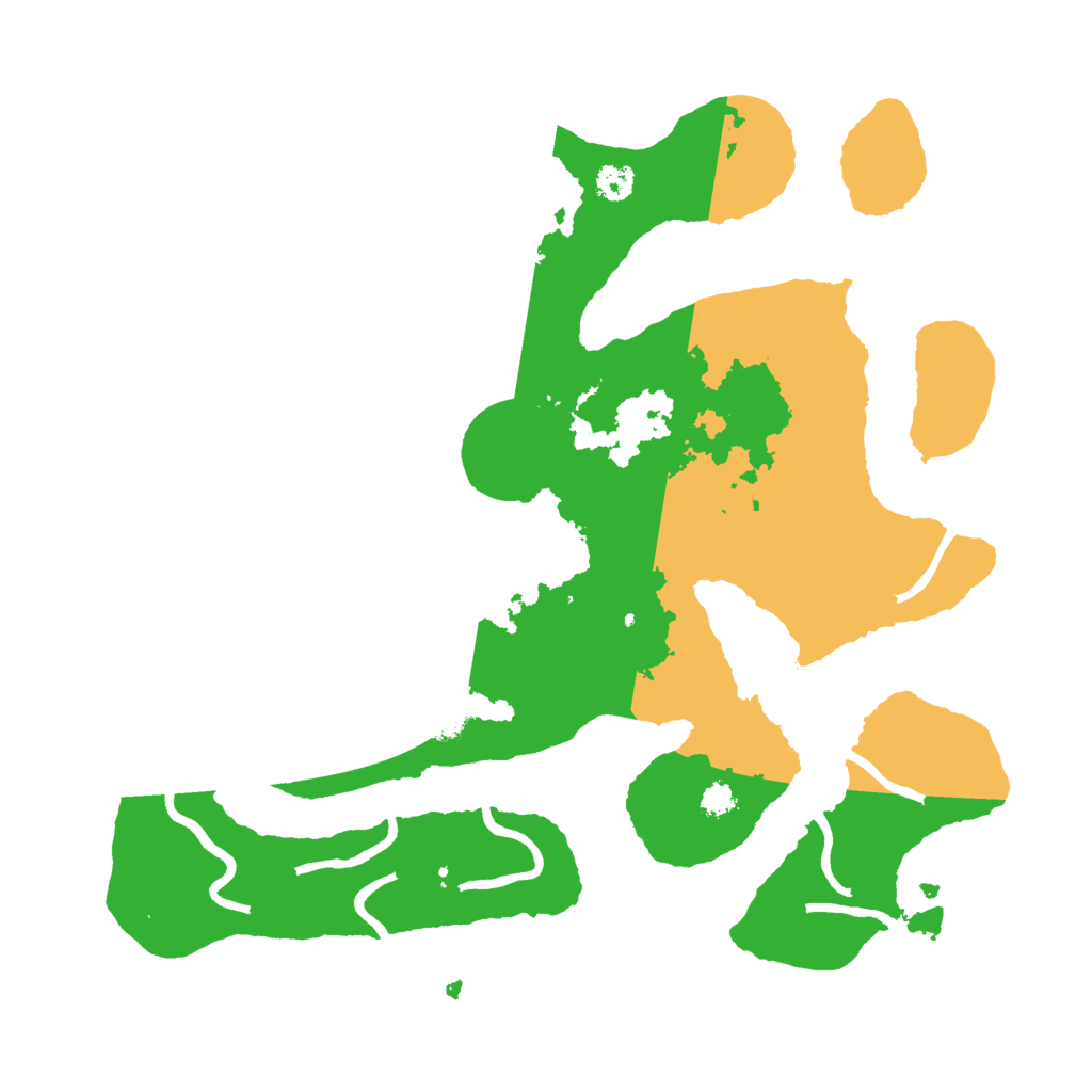 Biome Rust Map: Procedural Map, Size: 3000, Seed: 971572