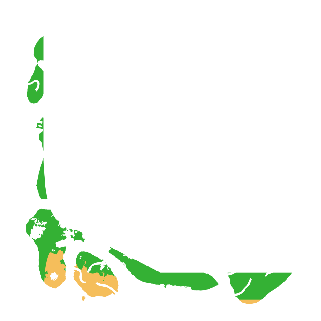 Biome Rust Map: Procedural Map, Size: 3700, Seed: 13829