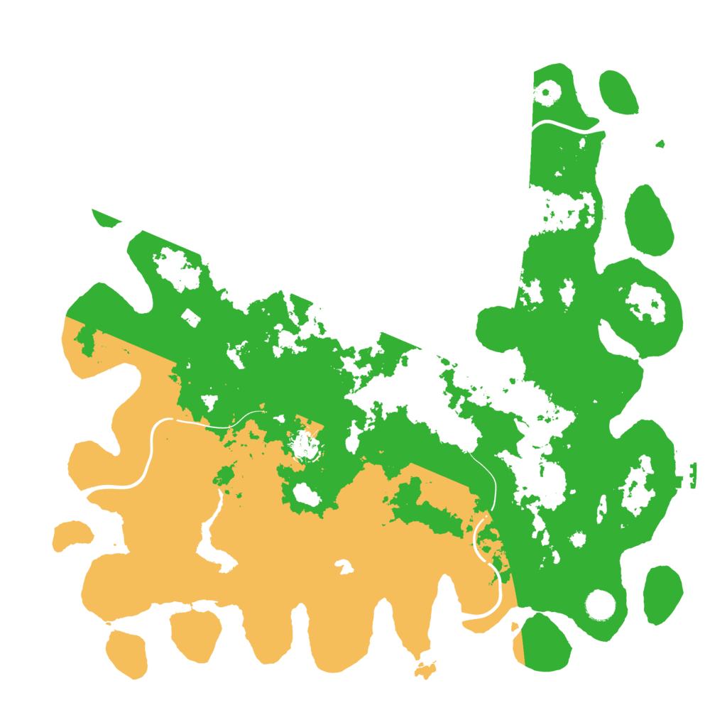 Biome Rust Map: Procedural Map, Size: 4250, Seed: 28167