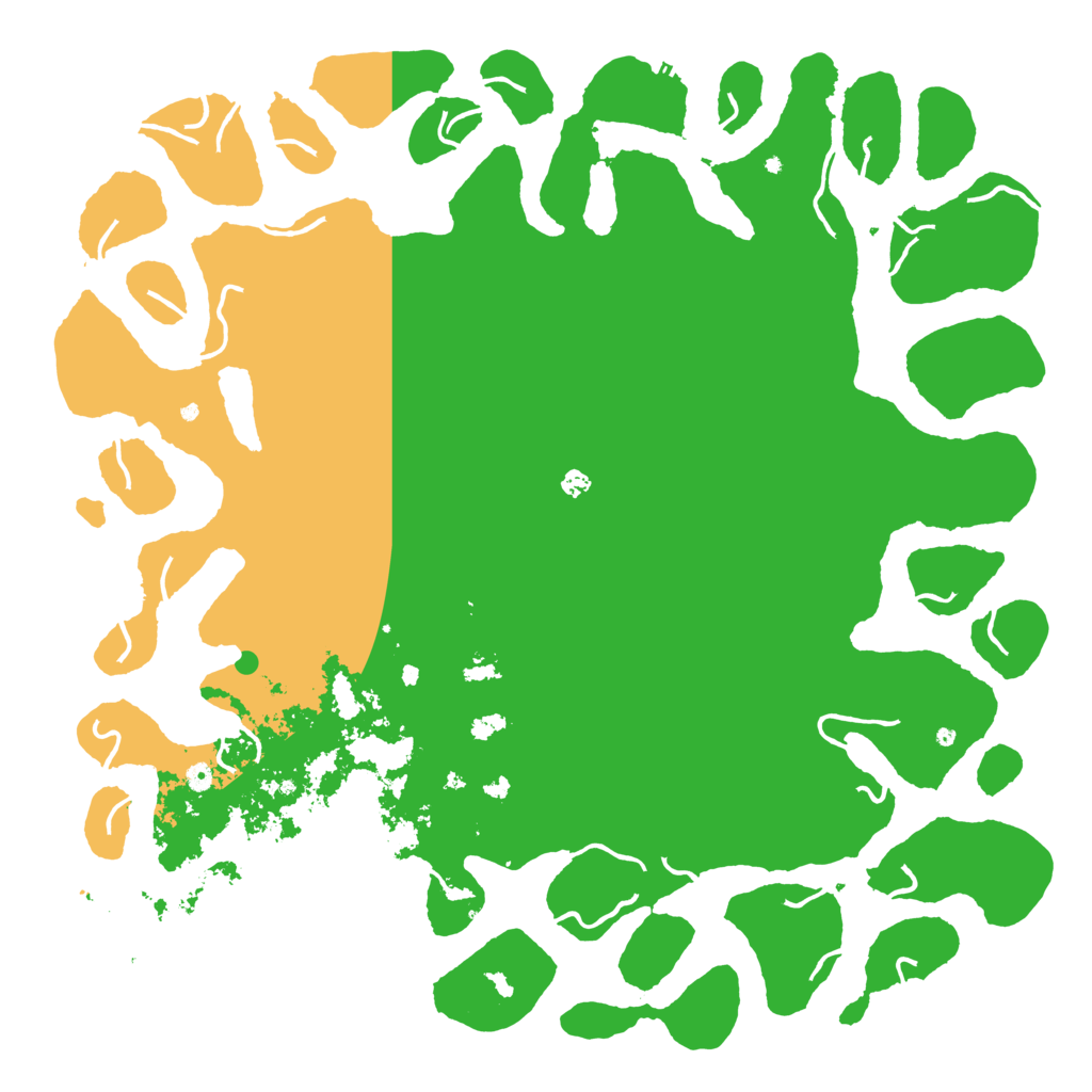 Biome Rust Map: Procedural Map, Size: 6000, Seed: 961818625
