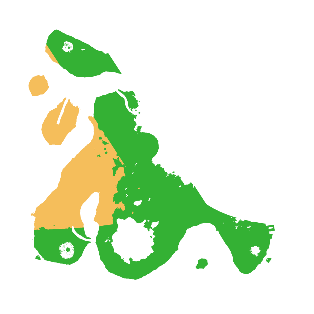 Biome Rust Map: Procedural Map, Size: 3000, Seed: 753195