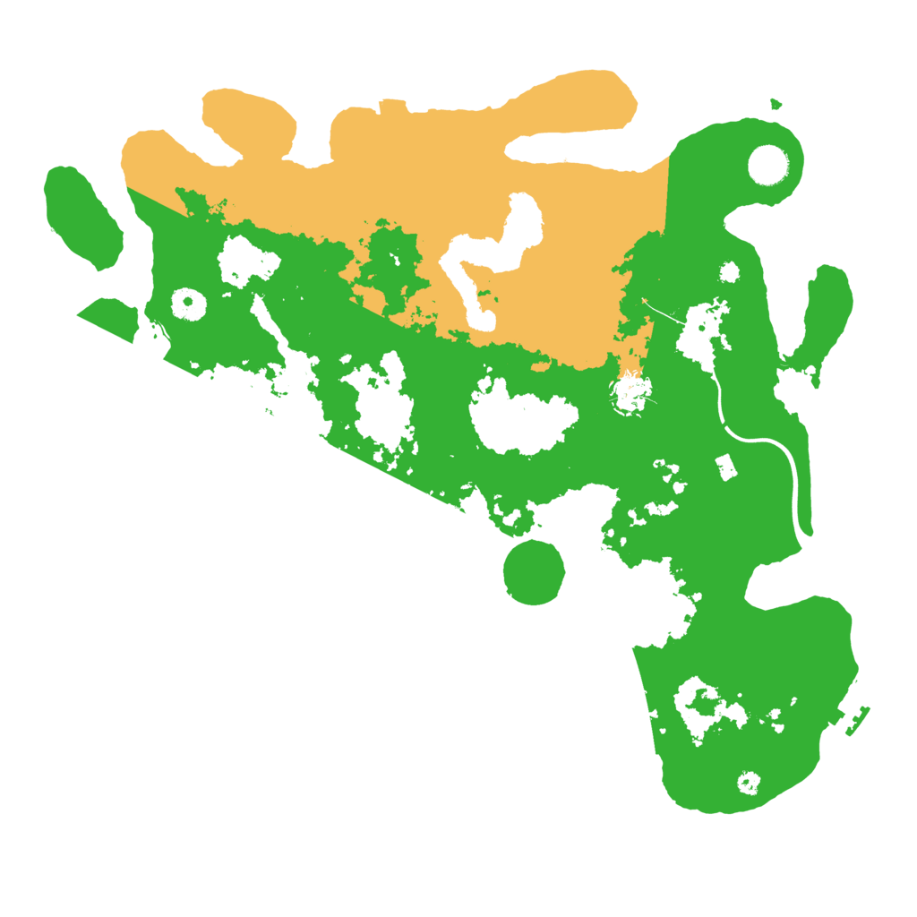 Biome Rust Map: Procedural Map, Size: 4000, Seed: 1628283141