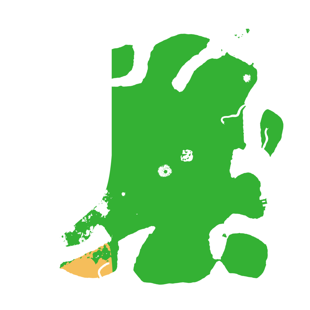 Biome Rust Map: Procedural Map, Size: 3650, Seed: 70449789