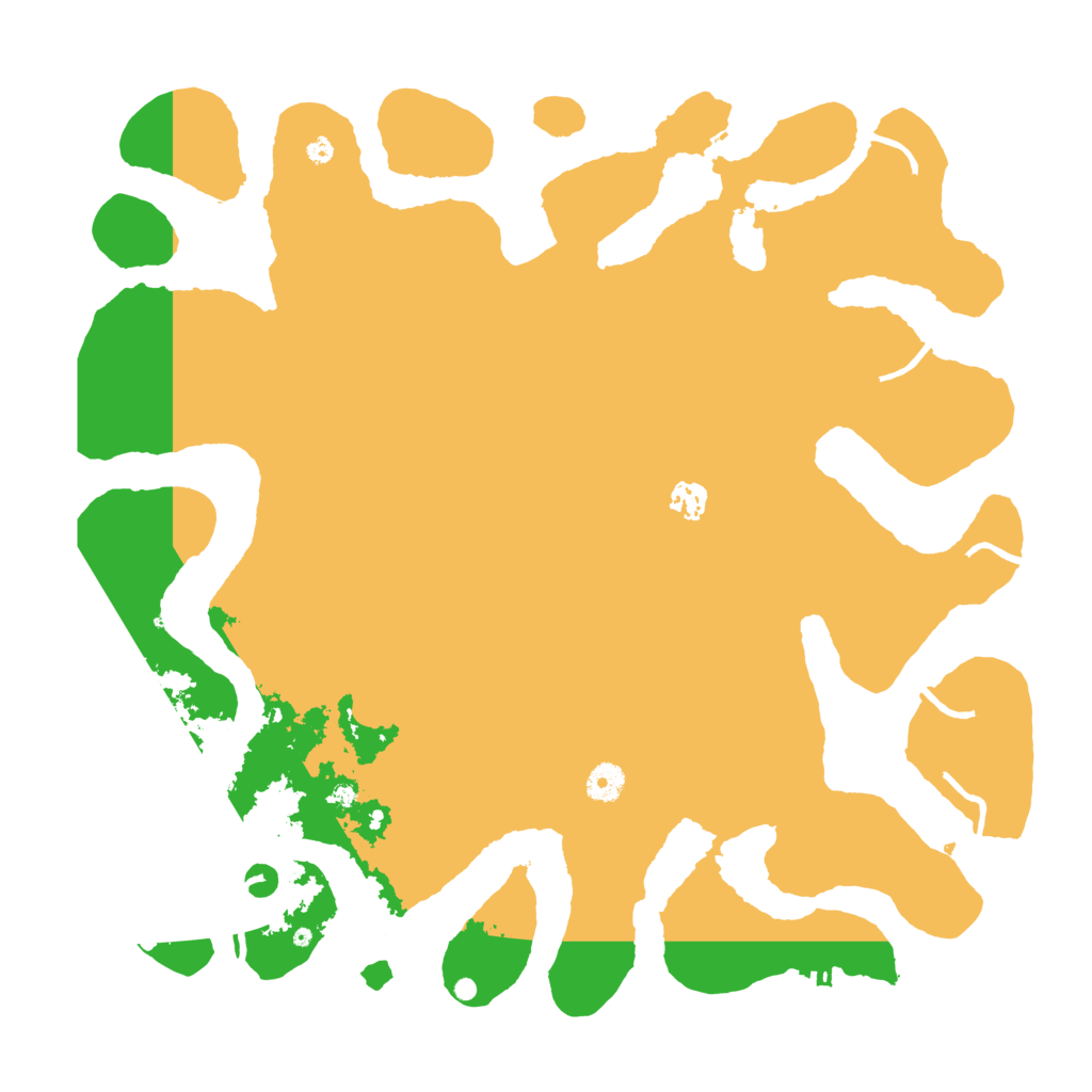 Biome Rust Map: Procedural Map, Size: 4300, Seed: 1649605893