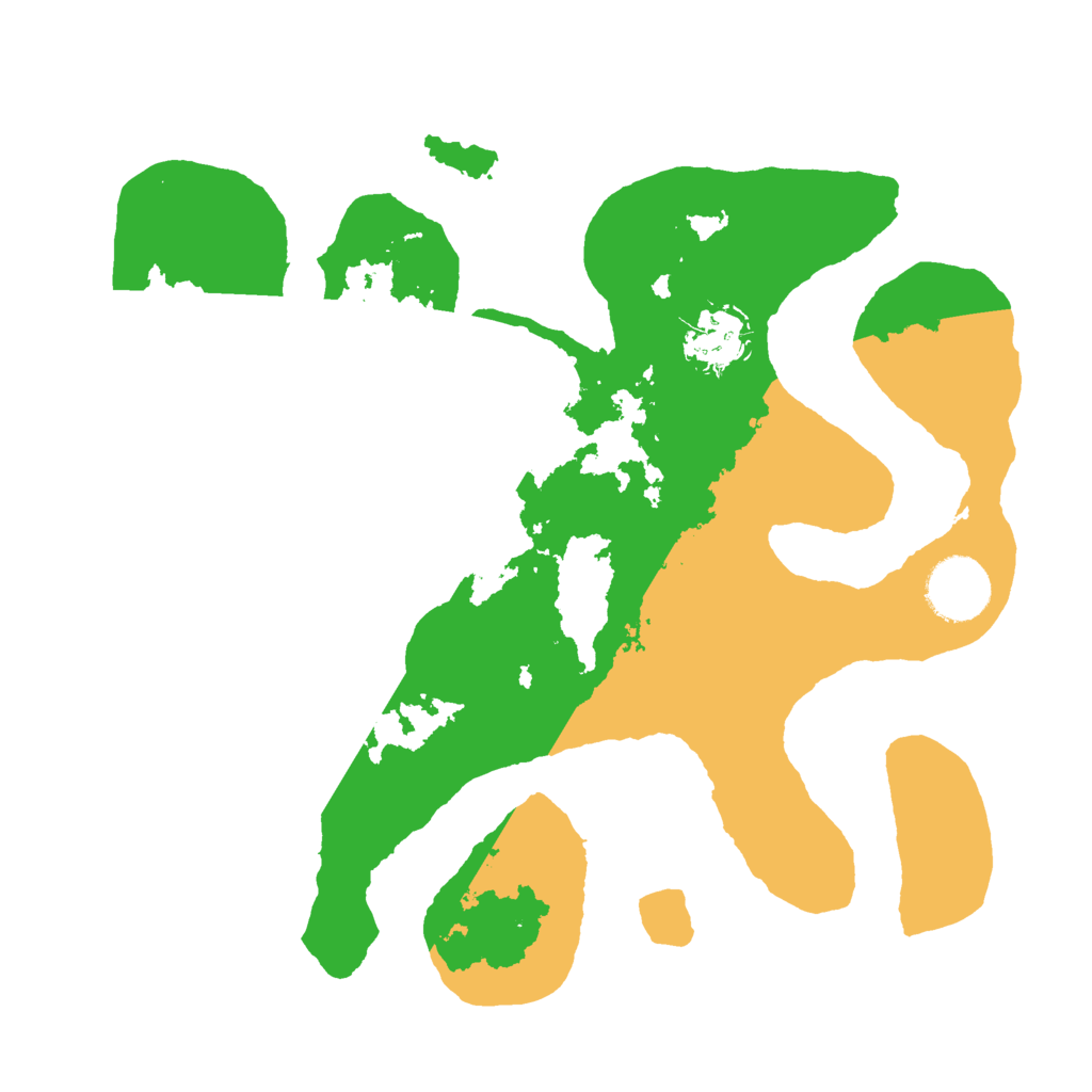 Biome Rust Map: Barren, Size: 3000, Seed: 724528