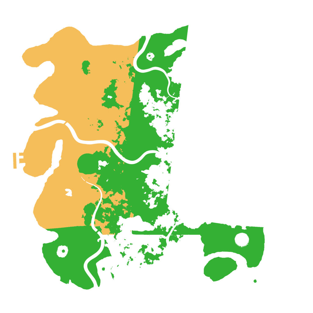 Biome Rust Map: Procedural Map, Size: 4000, Seed: 976805