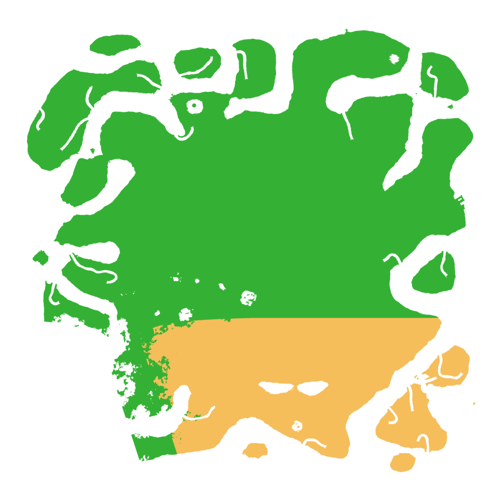 Biome Rust Map: Procedural Map, Size: 5000, Seed: 121715428