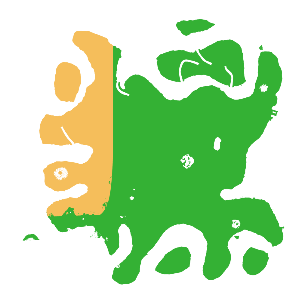 Biome Rust Map: Procedural Map, Size: 3550, Seed: 332143