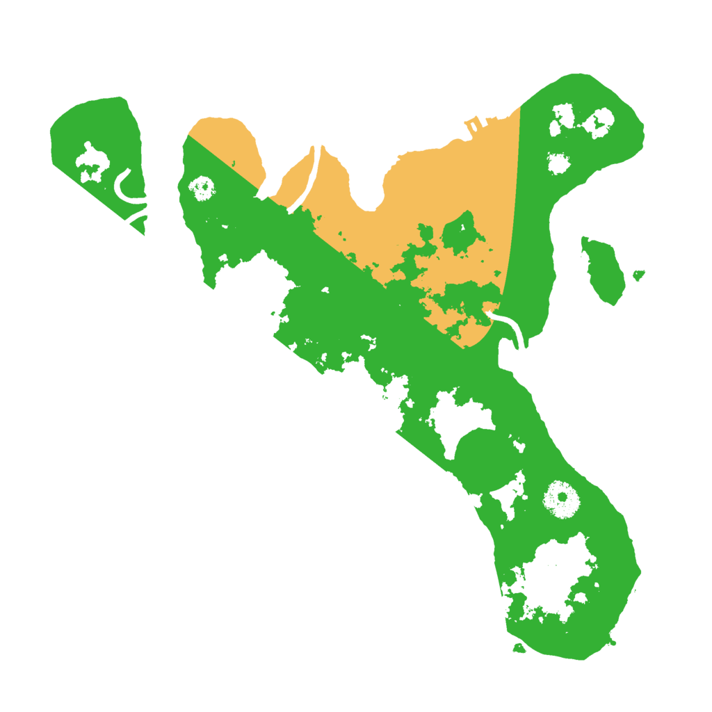 Biome Rust Map: Procedural Map, Size: 3000, Seed: 482171