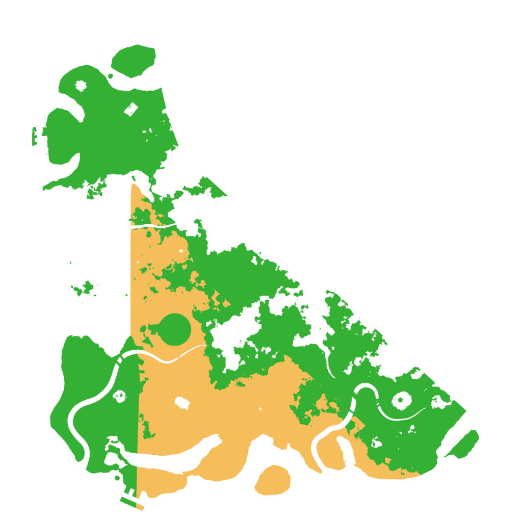 Biome Rust Map: Procedural Map, Size: 4250, Seed: 1166850718