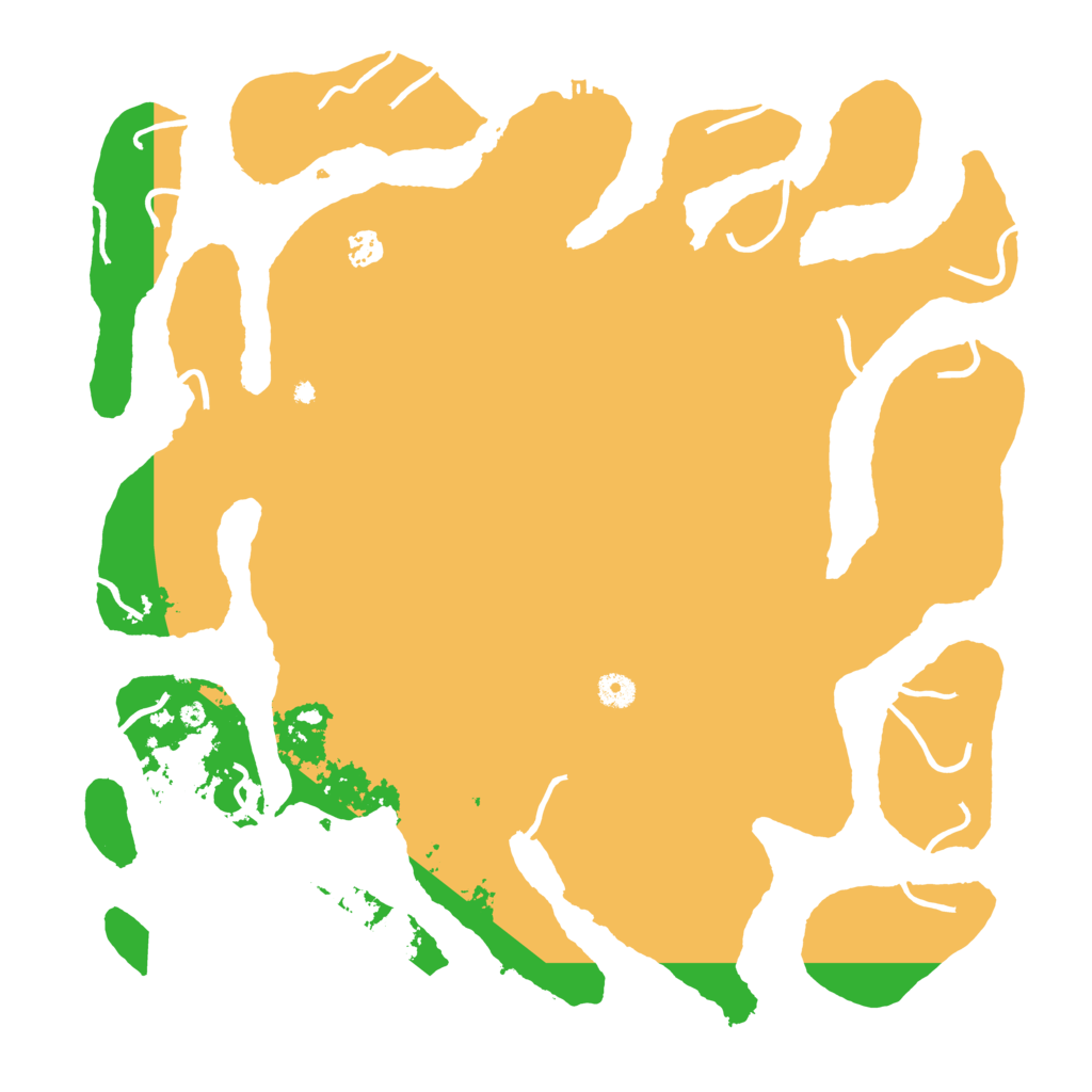 Biome Rust Map: Procedural Map, Size: 4500, Seed: 161548380
