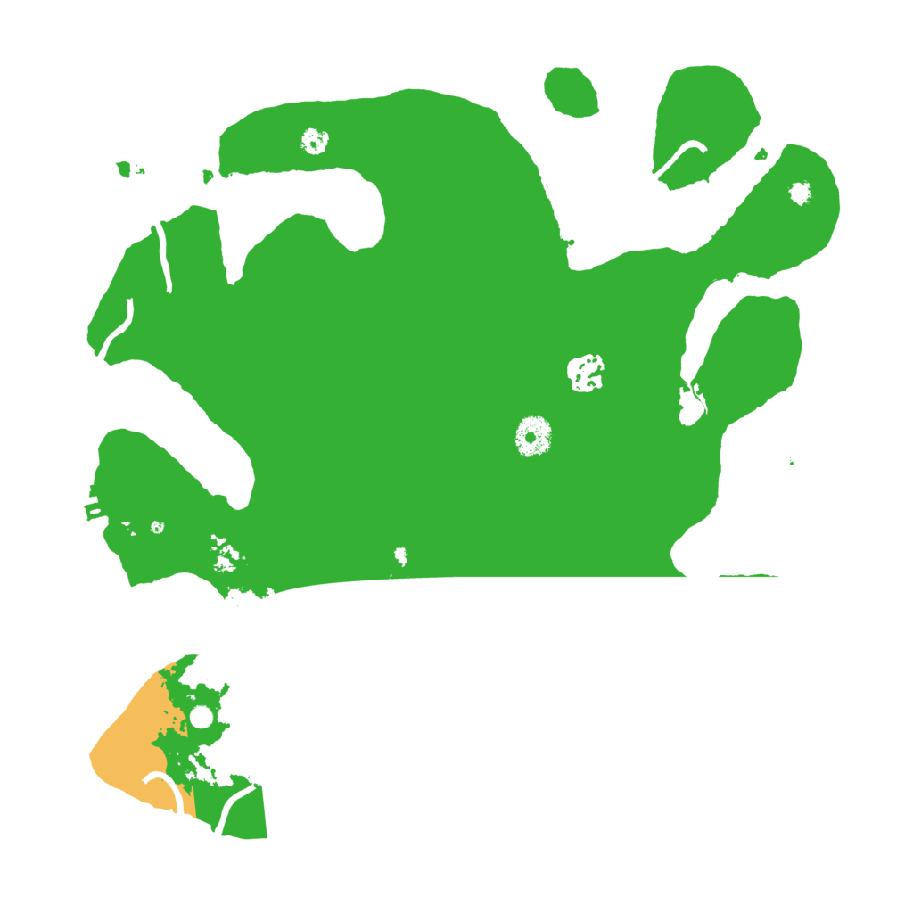 Biome Rust Map: Procedural Map, Size: 3550, Seed: 252295