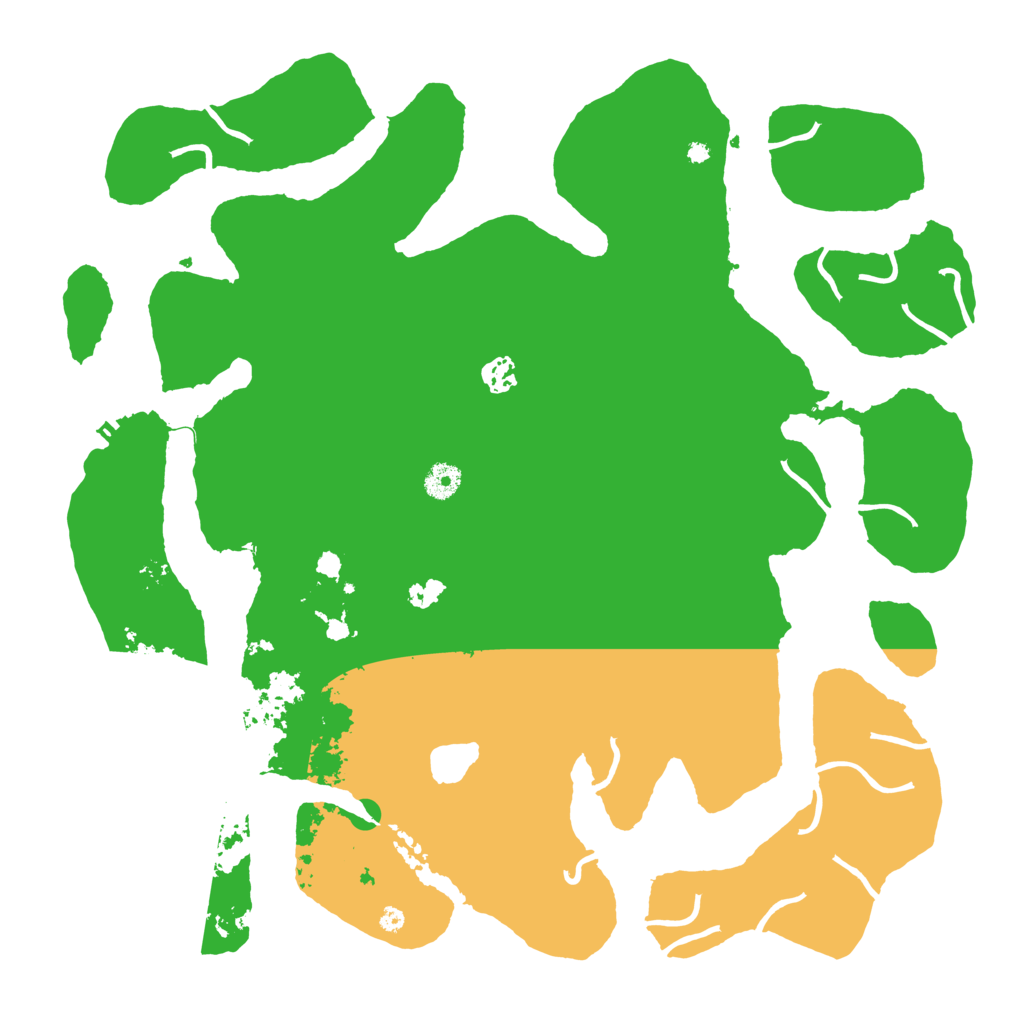 Biome Rust Map: Procedural Map, Size: 4250, Seed: 9077