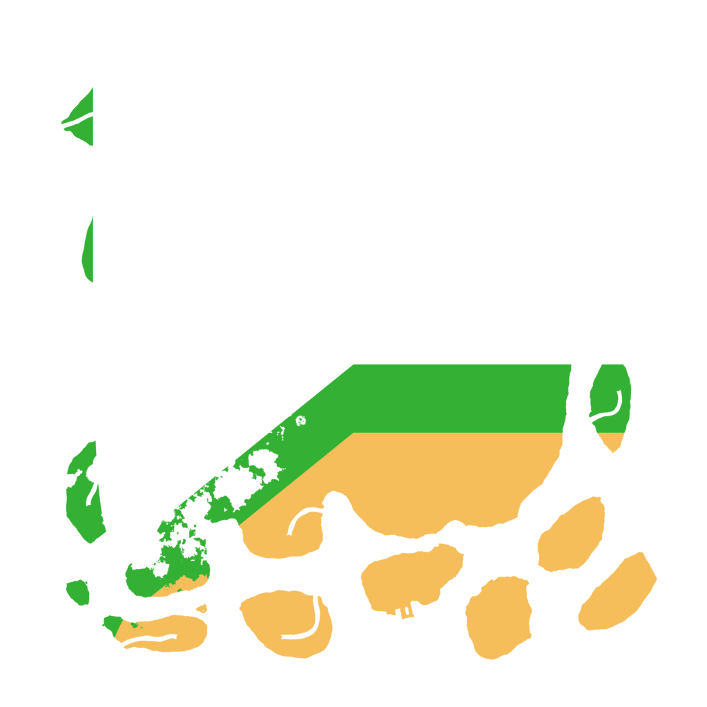 Biome Rust Map: Procedural Map, Size: 3550, Seed: 387919