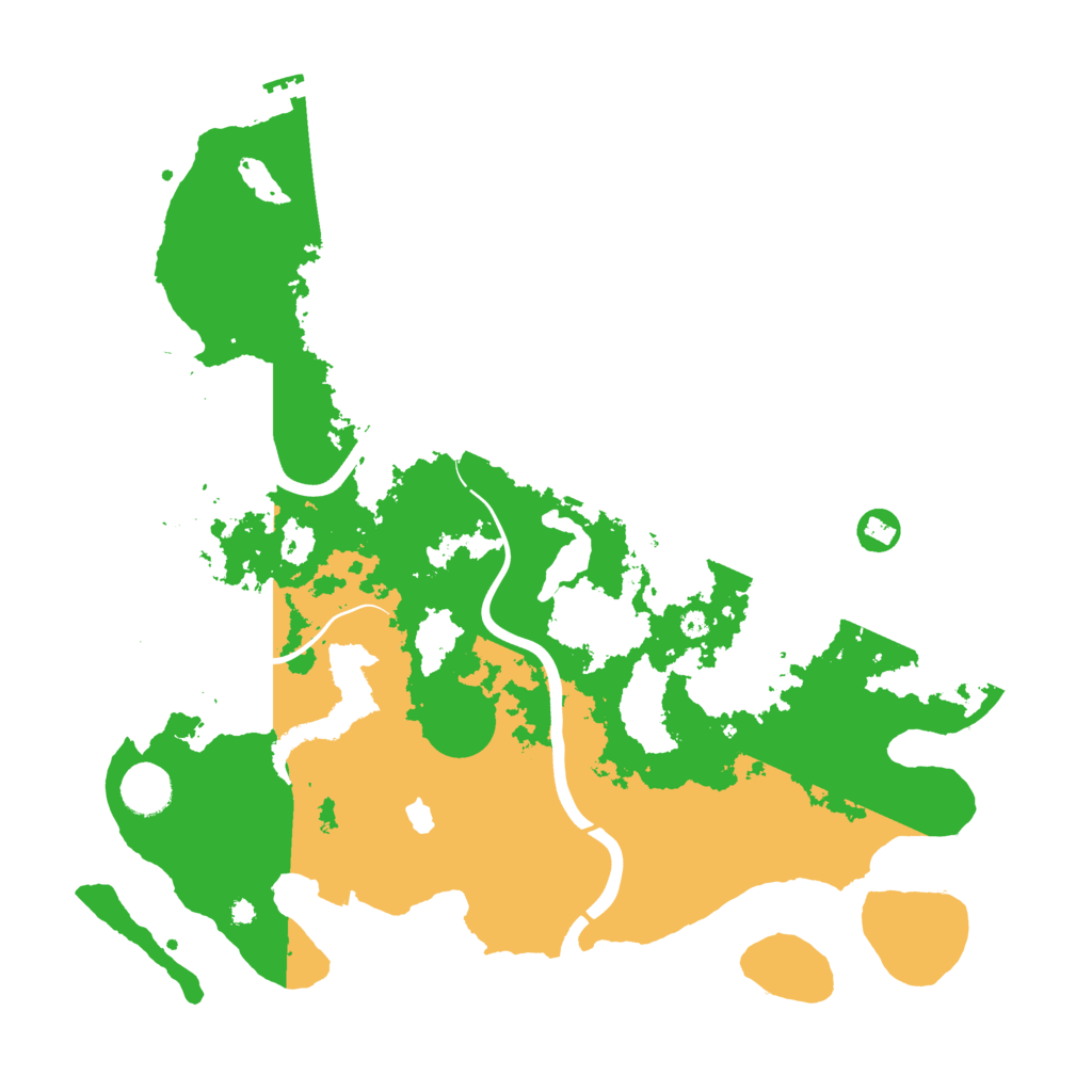 Biome Rust Map: Procedural Map, Size: 4000, Seed: 18030028