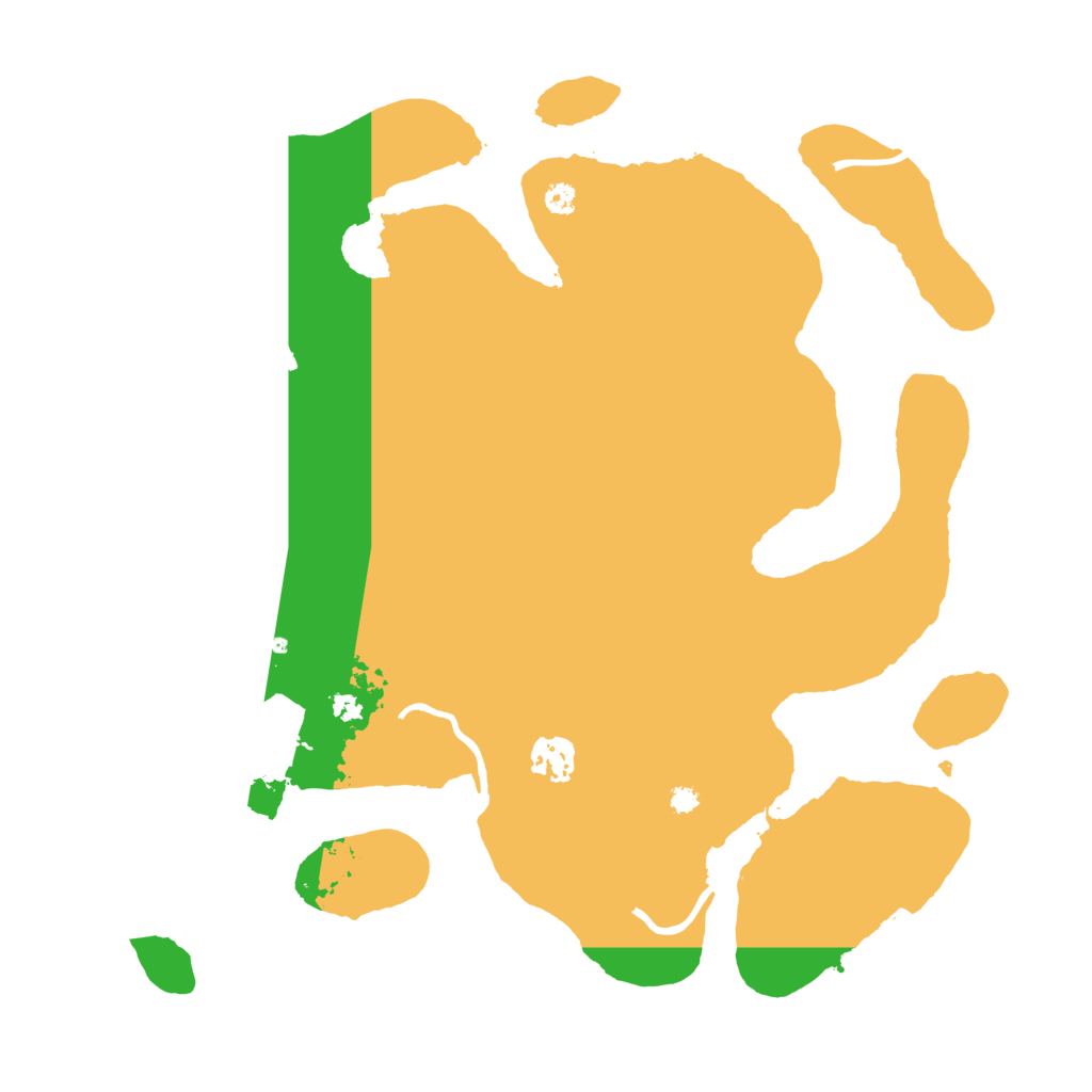 Biome Rust Map: Procedural Map, Size: 3550, Seed: 952560
