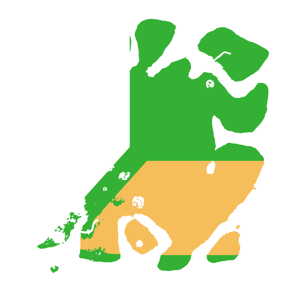 Biome Rust Map: Procedural Map, Size: 3550, Seed: 104187