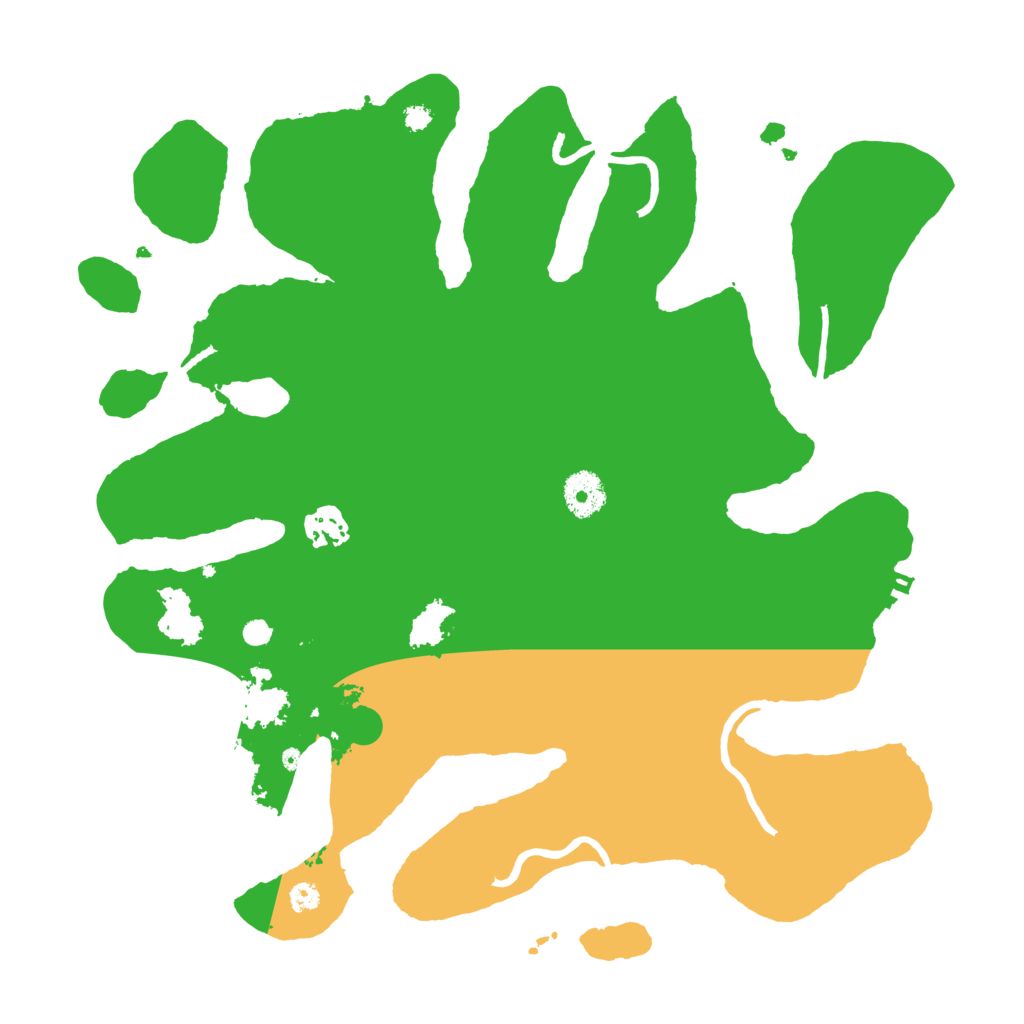 Biome Rust Map: Procedural Map, Size: 3550, Seed: 850291