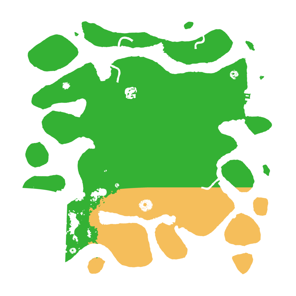 Biome Rust Map: Procedural Map, Size: 3550, Seed: 911048