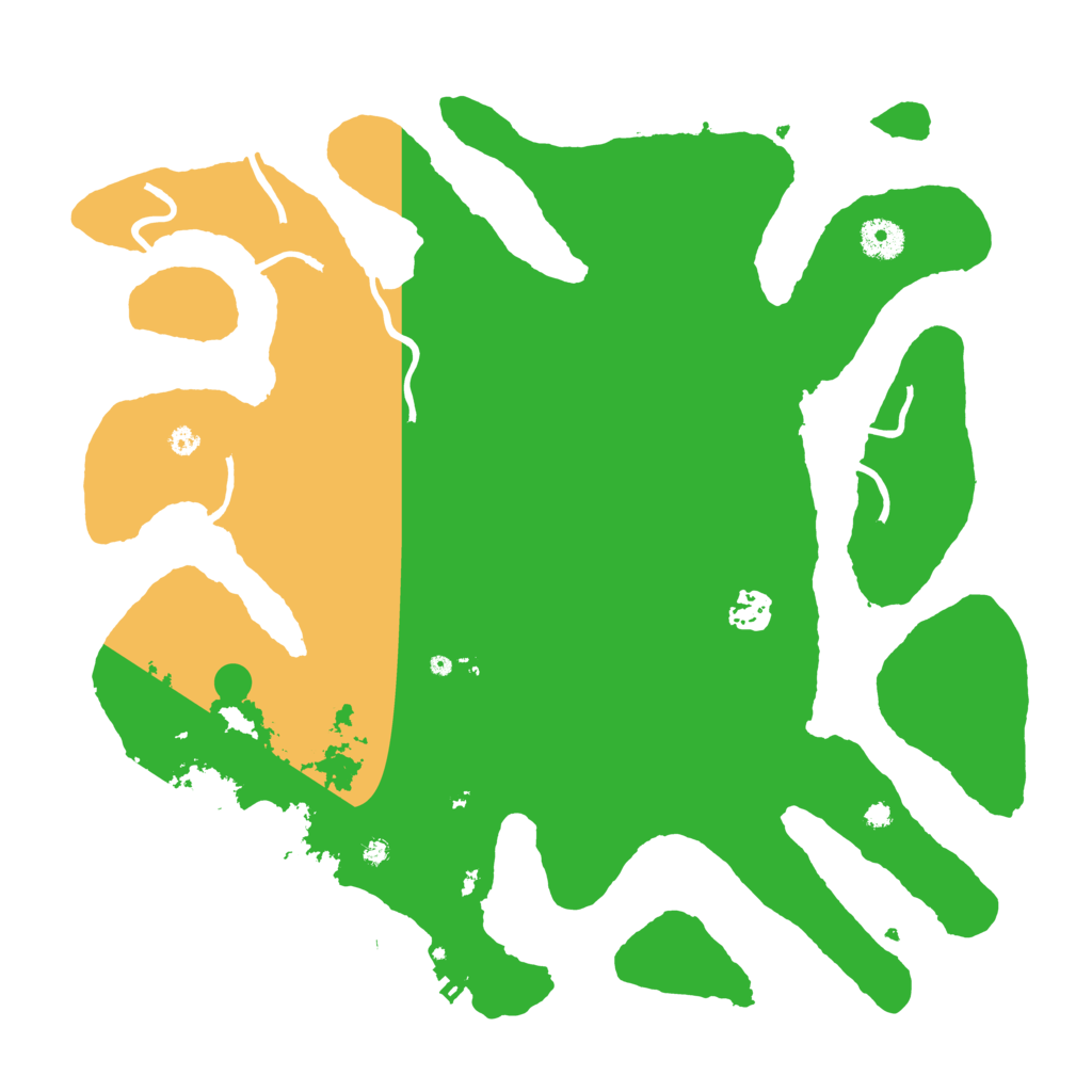 Biome Rust Map: Procedural Map, Size: 3850, Seed: 441607481