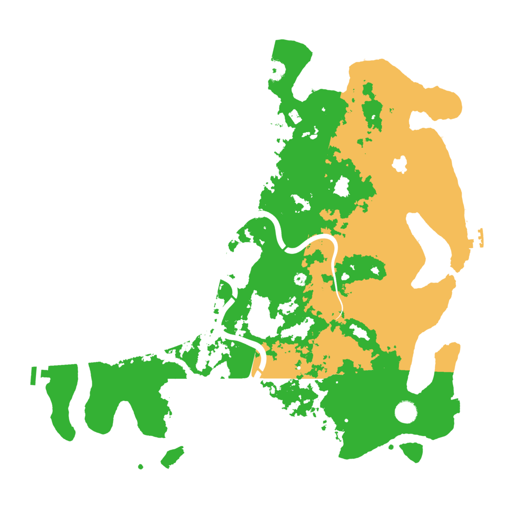 Biome Rust Map: Procedural Map, Size: 4000, Seed: 293561
