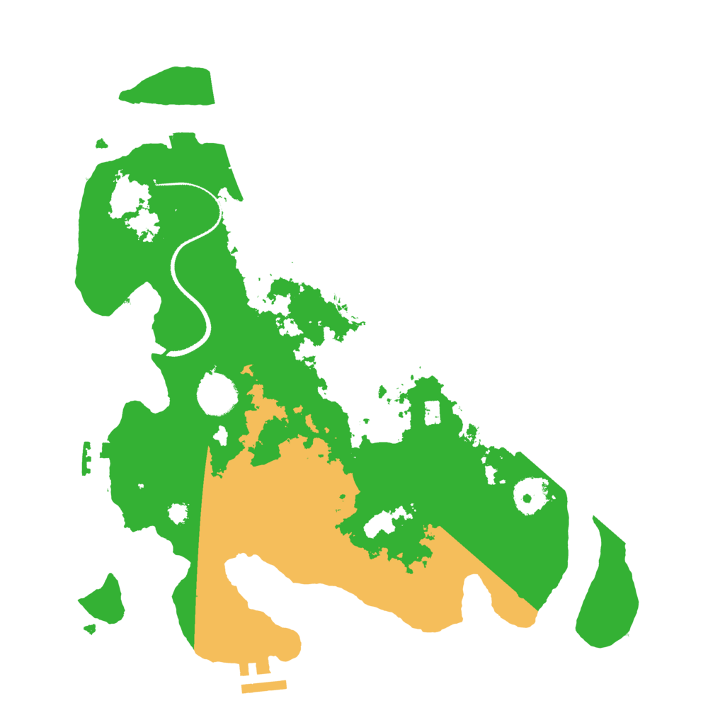 Biome Rust Map: Procedural Map, Size: 3250, Seed: 24