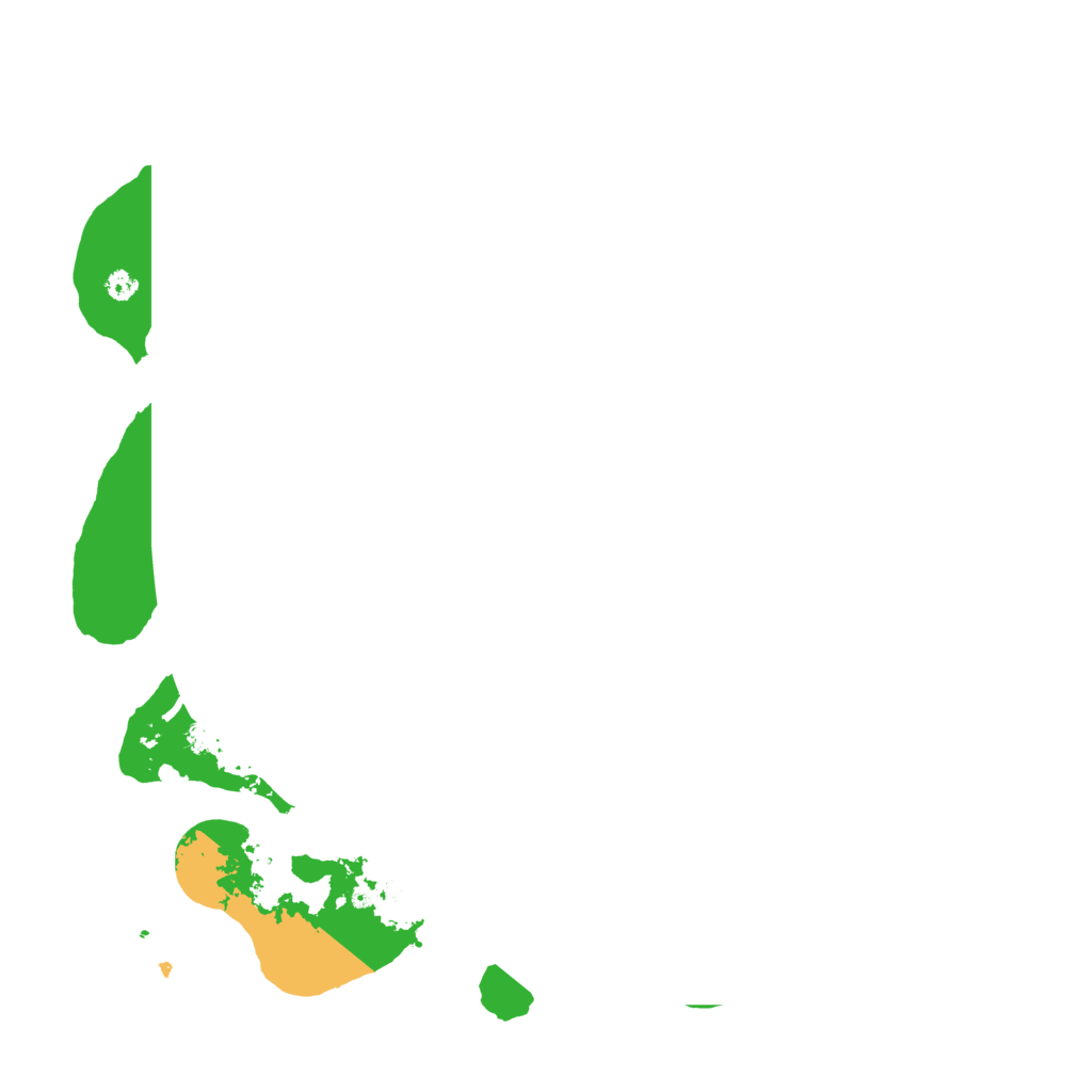 Biome Rust Map: Procedural Map, Size: 3700, Seed: 1989513682
