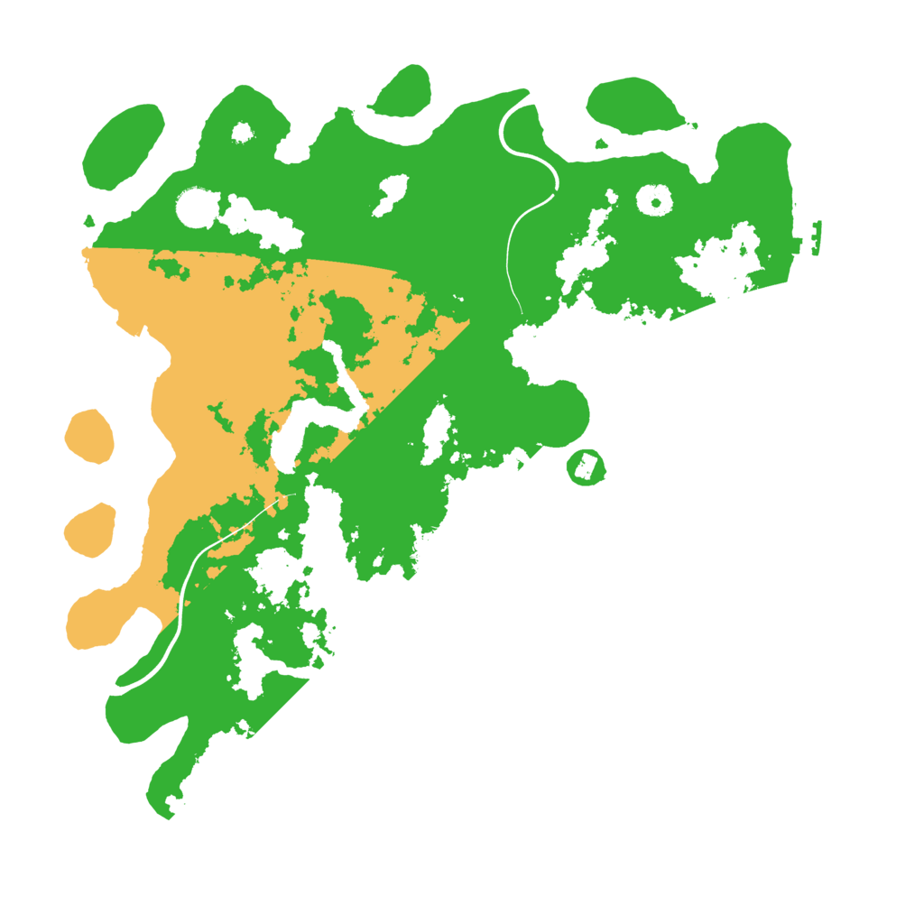 Biome Rust Map: Procedural Map, Size: 4000, Seed: 465842
