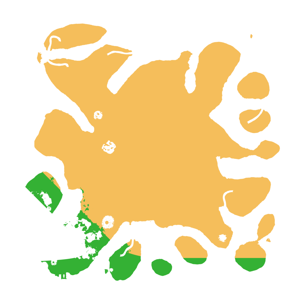 Biome Rust Map: Procedural Map, Size: 3550, Seed: 248434