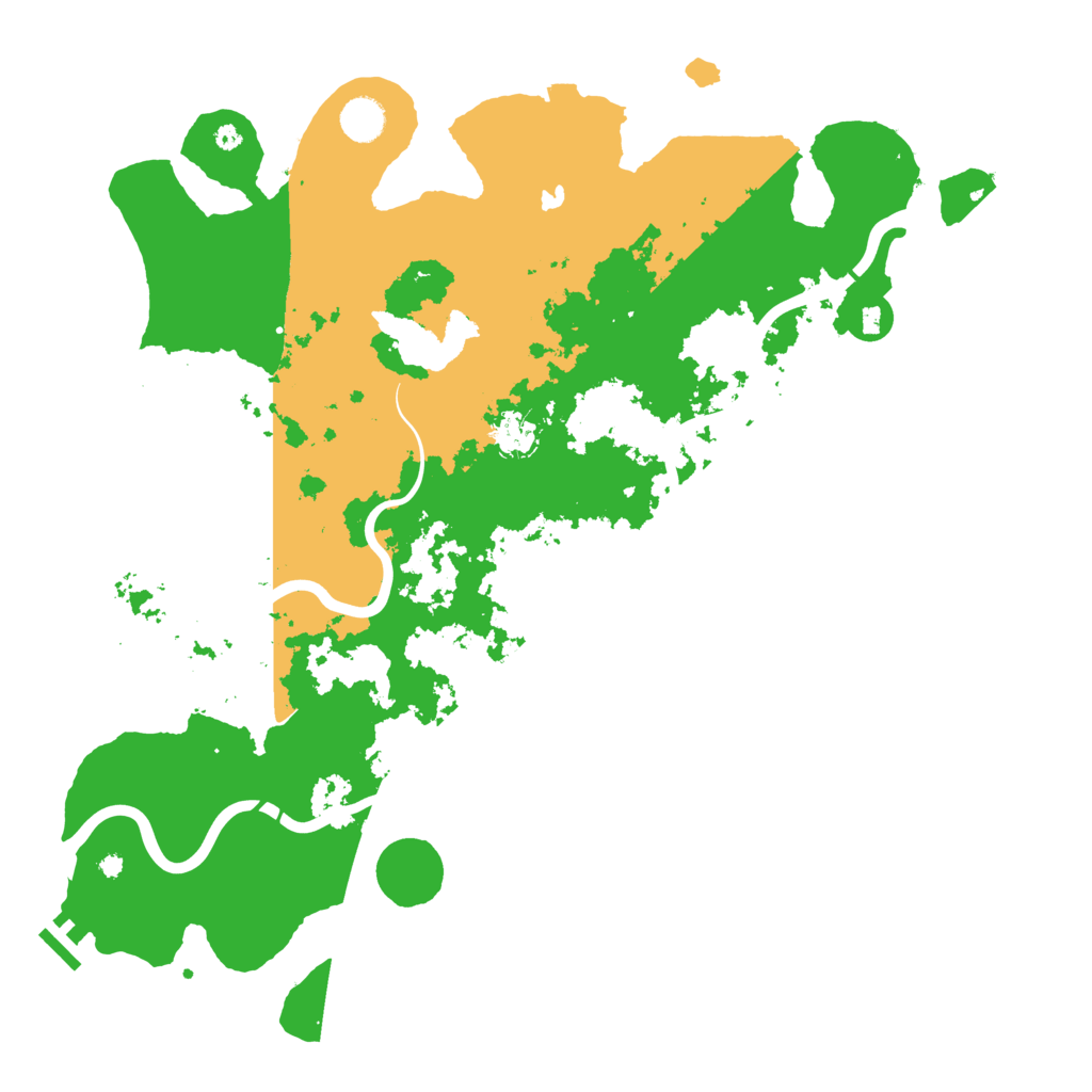 Biome Rust Map: Procedural Map, Size: 4300, Seed: 24586954