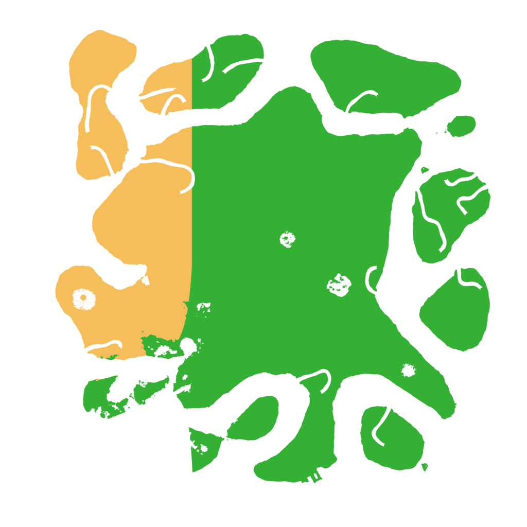 Biome Rust Map: Procedural Map, Size: 3550, Seed: 914960