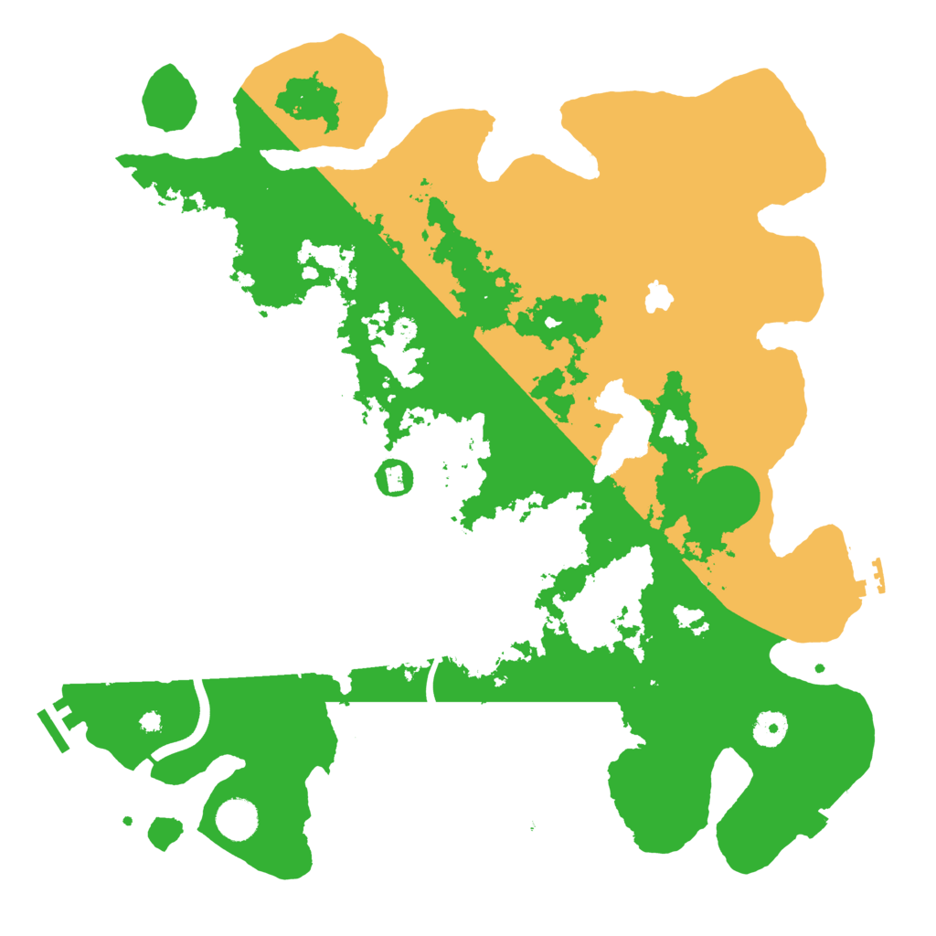 Biome Rust Map: Procedural Map, Size: 4000, Seed: 710831