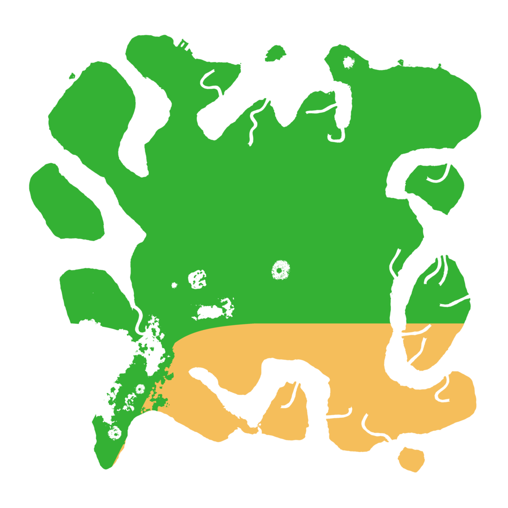 Biome Rust Map: Procedural Map, Size: 4000, Seed: 255081