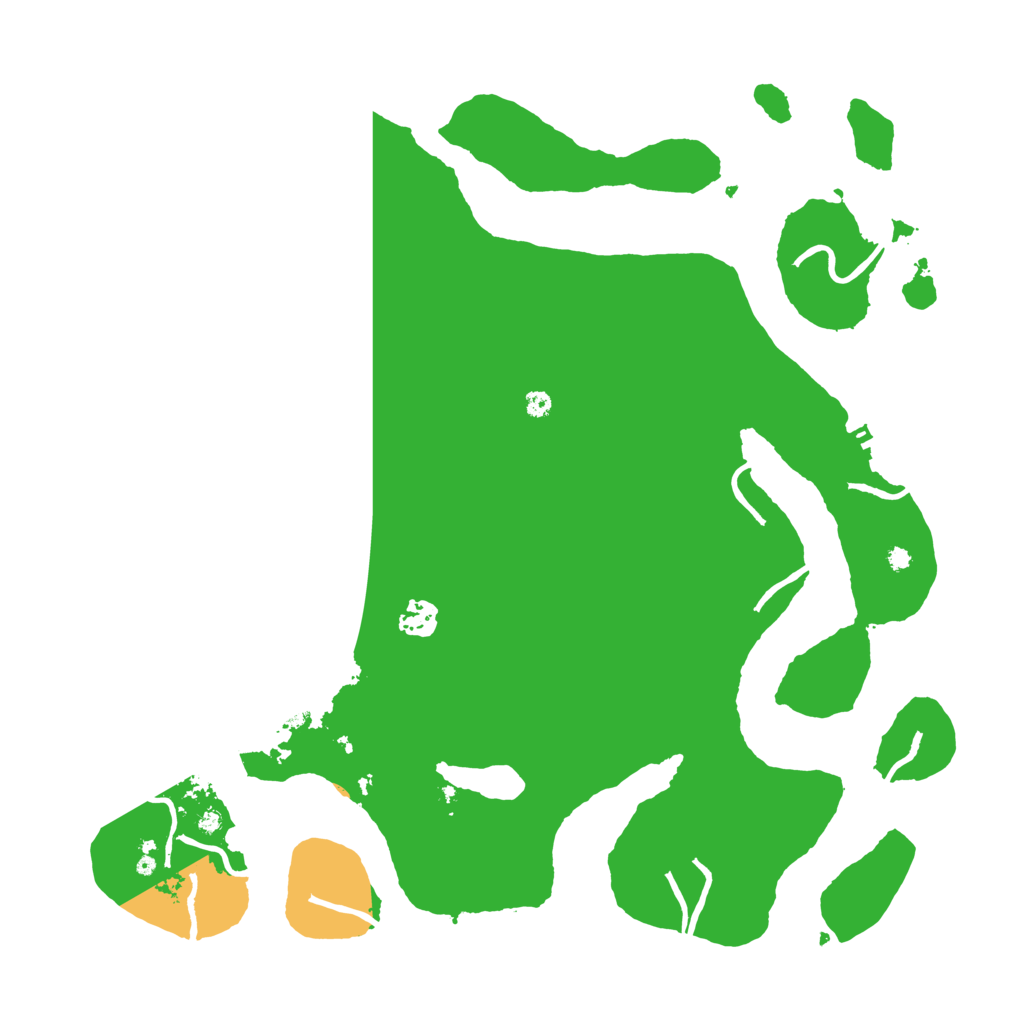 Biome Rust Map: Procedural Map, Size: 4000, Seed: 3237