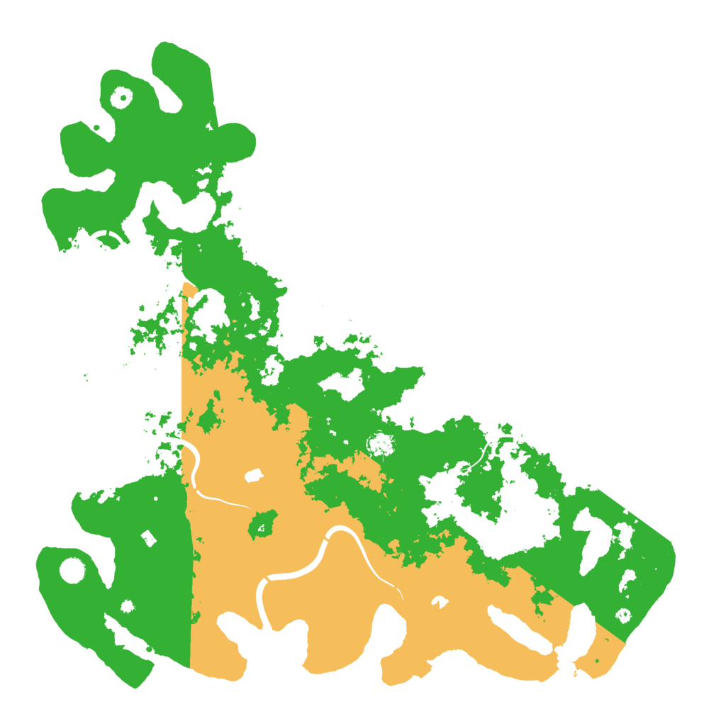 Biome Rust Map: Procedural Map, Size: 5000, Seed: 397
