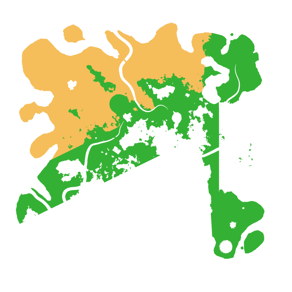 Biome Rust Map: Procedural Map, Size: 4000, Seed: 568835