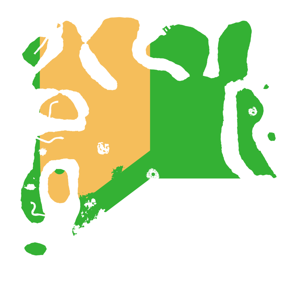 Biome Rust Map: Procedural Map, Size: 3550, Seed: 458771