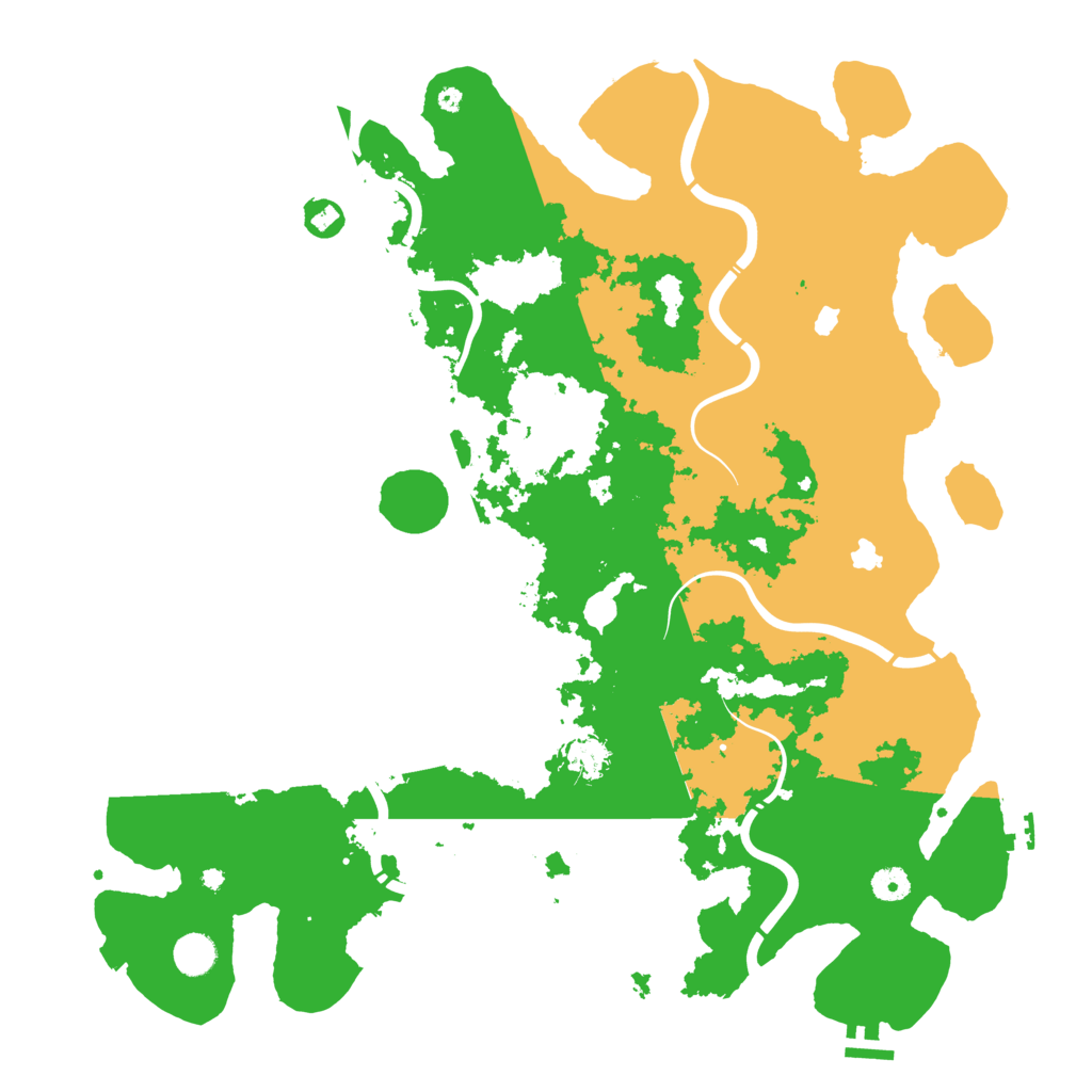 Biome Rust Map: Procedural Map, Size: 4500, Seed: 1649877737