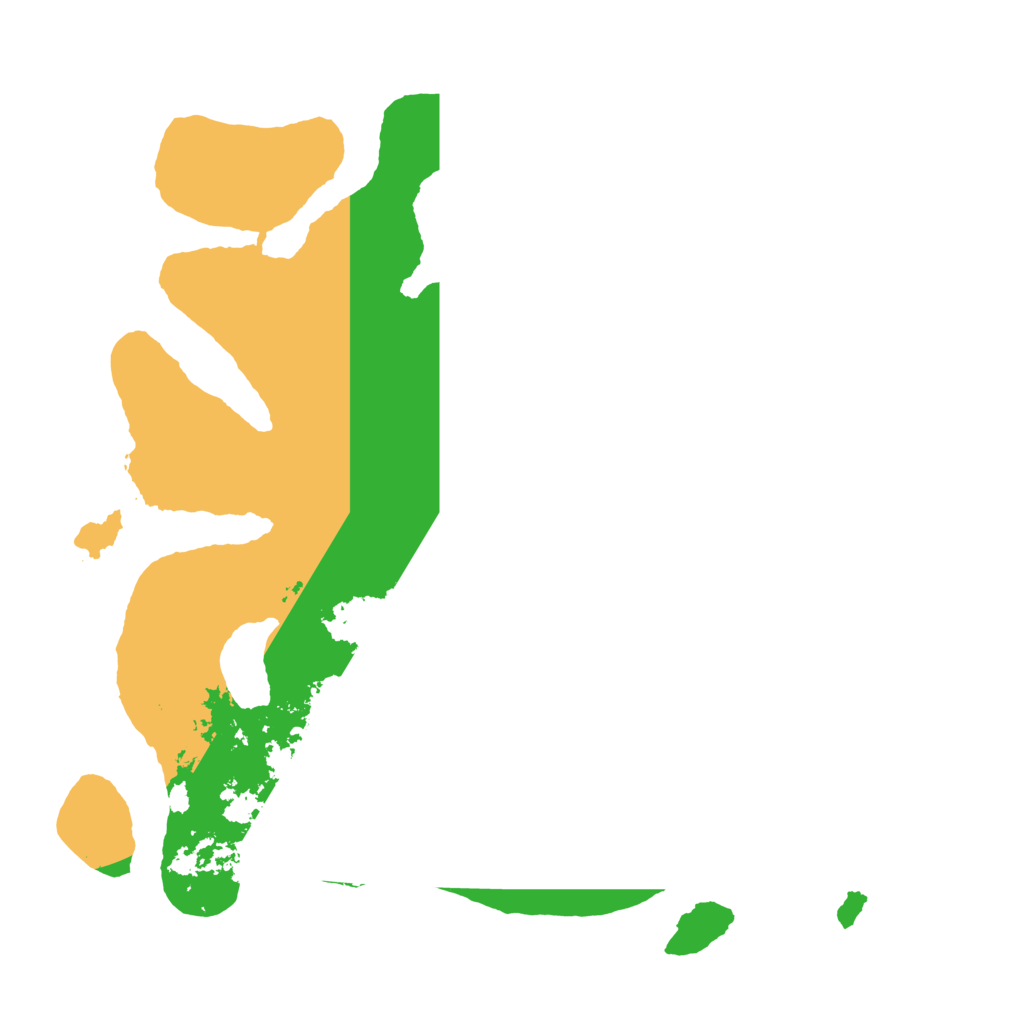 Biome Rust Map: Barren, Size: 4000, Seed: 872086191