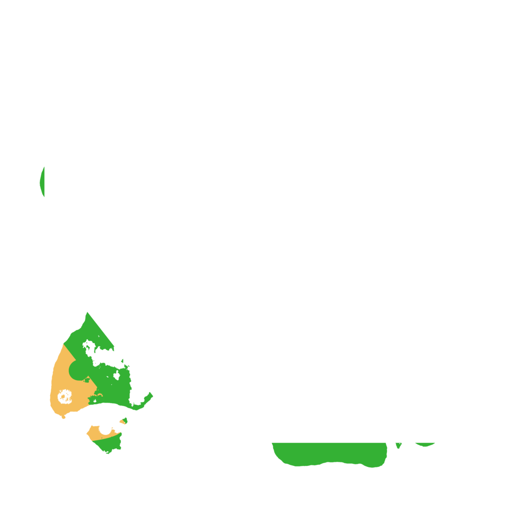 Biome Rust Map: Procedural Map, Size: 3550, Seed: 42743